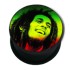 Picture Plug aus Kunststoff, Motiv BOB MARLEY